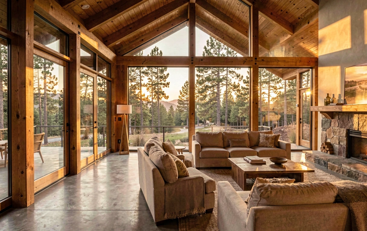 Residential architecture in the Sierra region